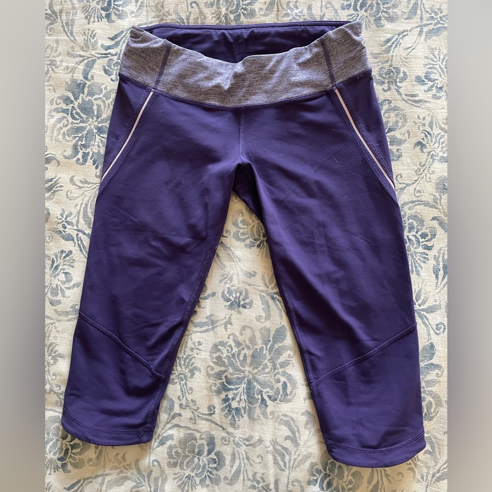 Lululemon Purple Capri Leggings